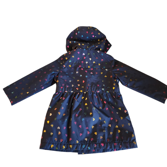 London Fog Girls Hearts Mid Weight Jacket Size 5 - Picture 2 of 12